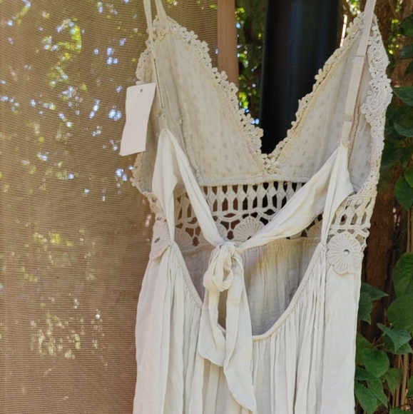 Made in Italy Cami lace top dress . Moda Sz.2 NWT - Picture 4 of 6